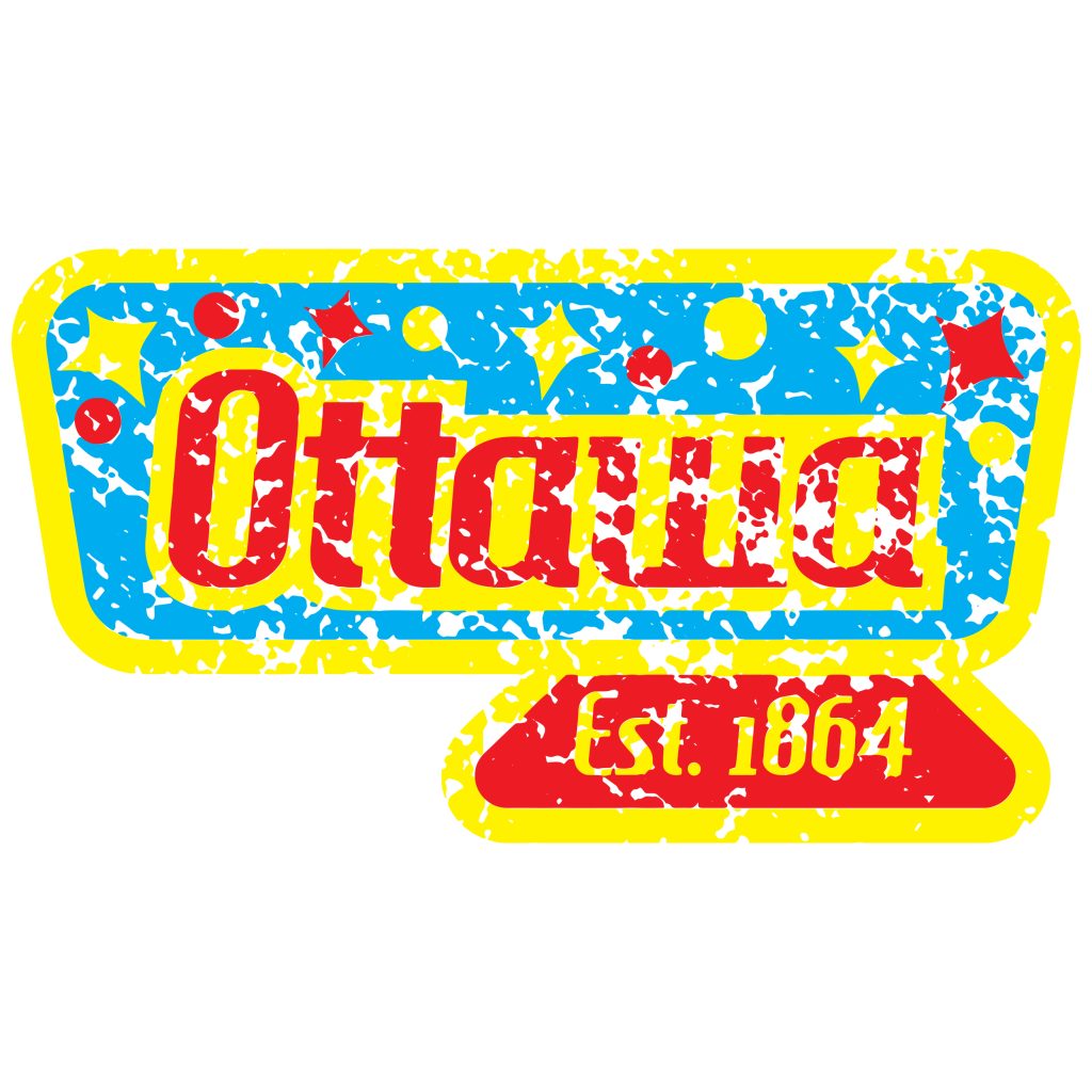 Faded t-shirt design with text: Ottawa, established 1864
